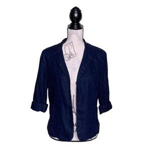 Suzy Shier‎ S 55% linen summer blazer